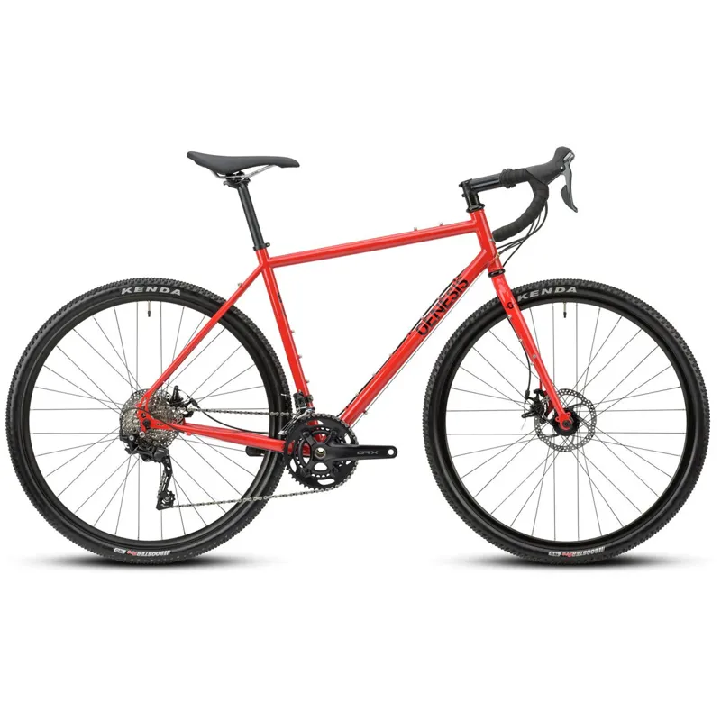 Genesis Croix De Fer 20 2021 Steel Gravel Bike Red