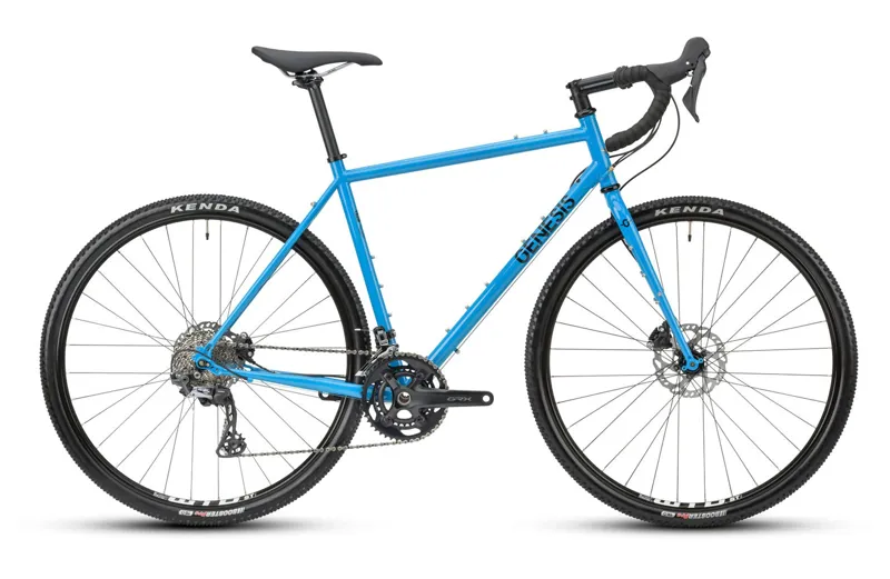 Genesis Croix De Fer 40 2021 Steel Gravel Bike Blue