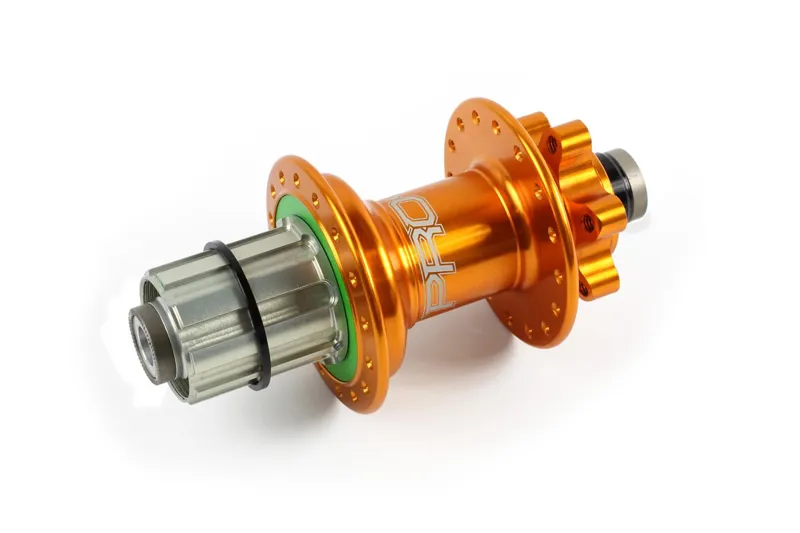 Hope PRO 4 Rear Hub 32H Orange 135mm QR