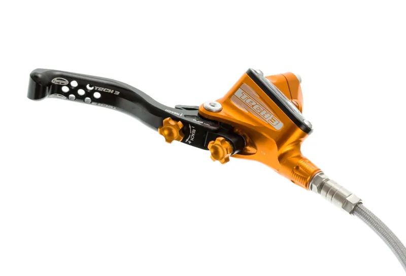 Hope Tech 3 E4 No Rotor Orange Braided