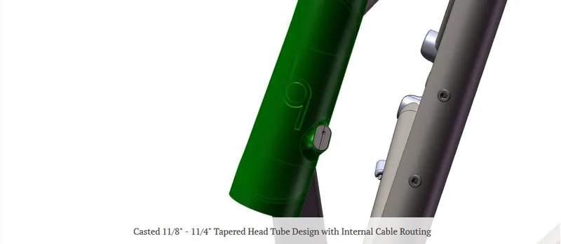 J. Guillem Formentor Disc Titanium Road Frame Fork Headset Collar-9