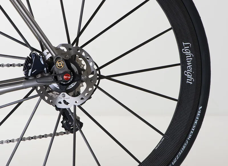 J. Guillem Formentor Disc Titanium Road Frame Fork Headset Collar-5