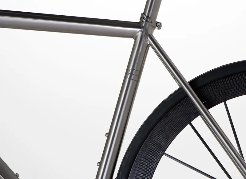 J. Guillem Formentor Disc Titanium Road Frame Fork Headset Collar-7