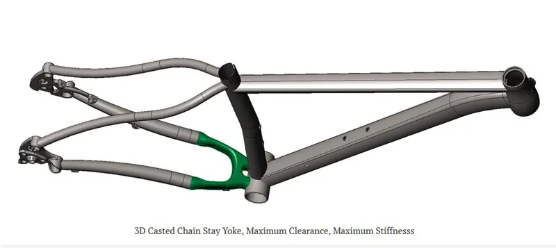 J. Guillem Tomir Titanium MTB Frame inc FREE Headset-3