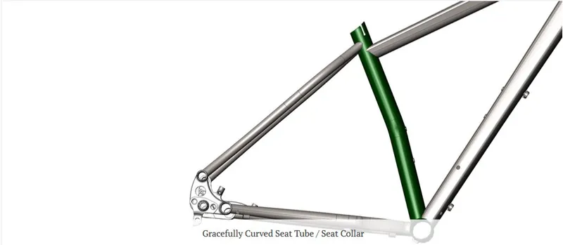 J. Guillem Tomir Titanium MTB Frame inc FREE Headset-5