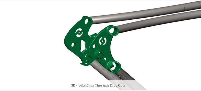 J. Guillem Tomir Titanium MTB Frame inc FREE Headset-2