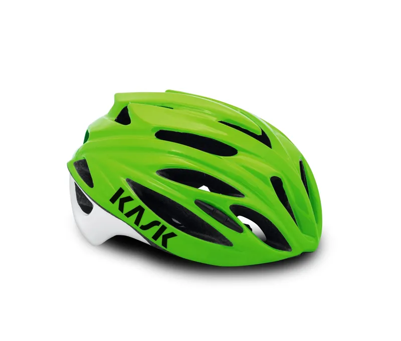 Kask Rapido Road Helmet Lime Green