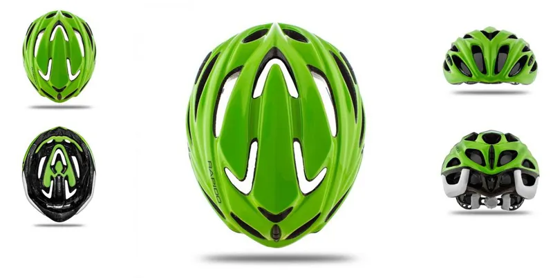 Kask Rapido Road Helmet Lime Green-5