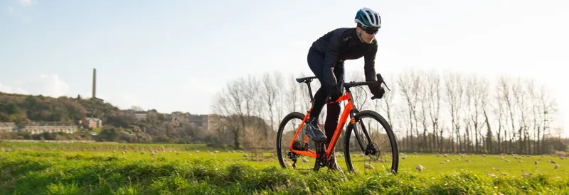 Kinesis Tripster AT Gravel Adventure Bike Columbus Orange-1