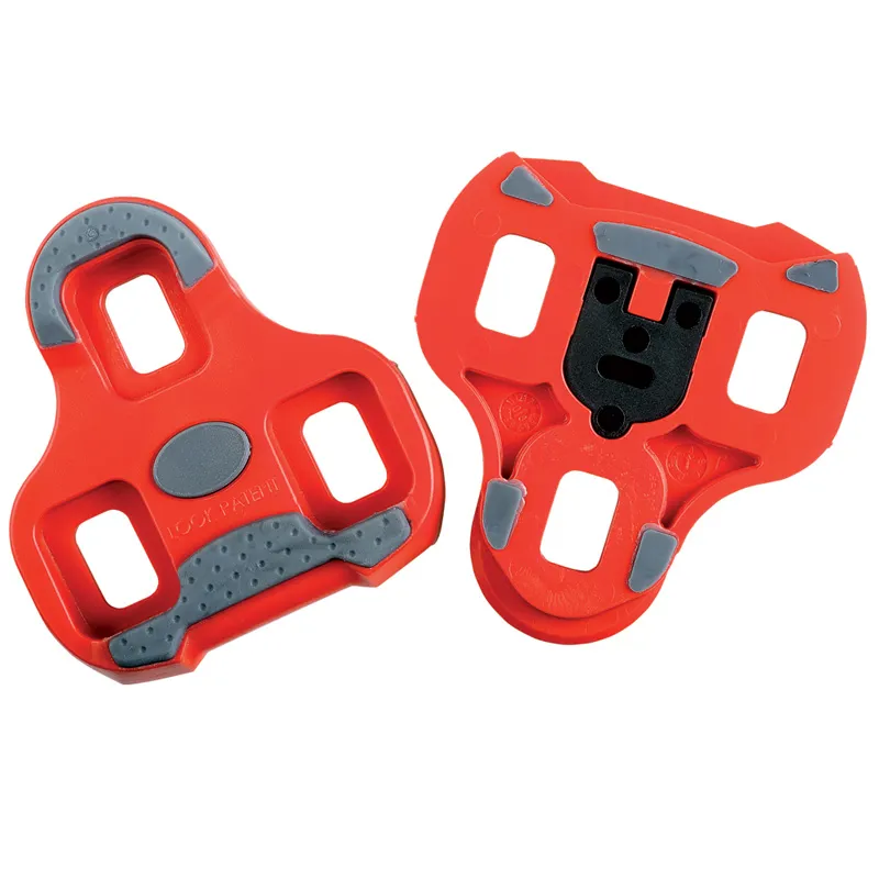 LOOK KEO Cleat with gripper 9 degree float Red