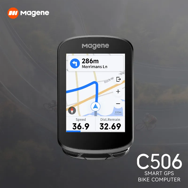 Magene C506 Smart GPS Bike Computer Black-2
