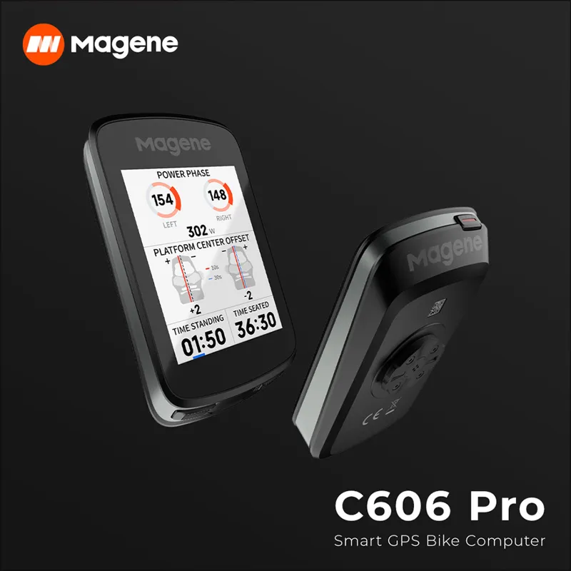 Magene C606 Pro Smart GPS Bike Computer Black-4