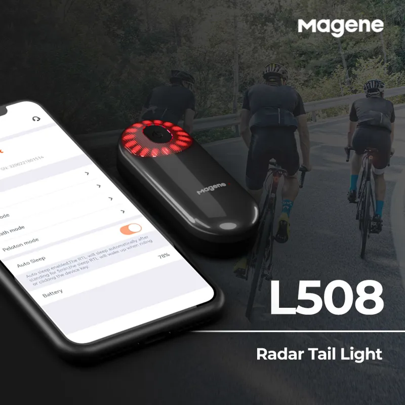 Magene L508 Radar Tail Light Black-4