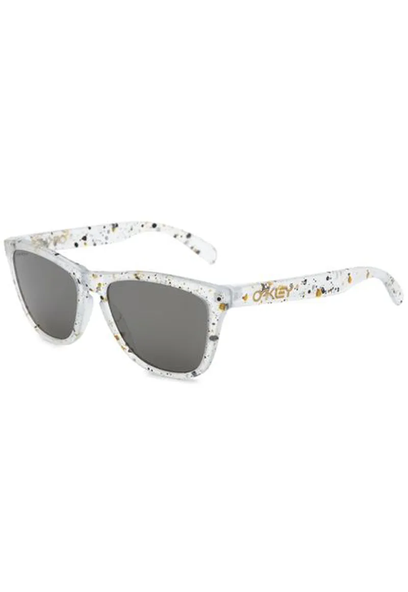 Oakley Frogskins Sunglasses Splatter Clear/ Prizm Black