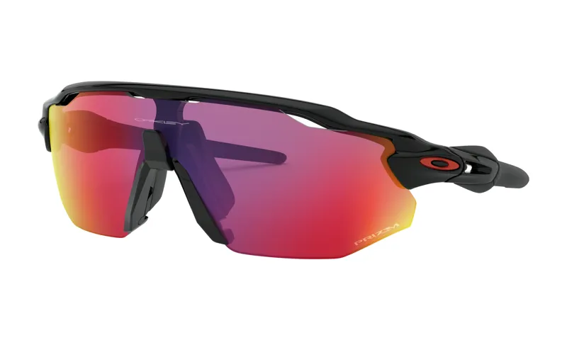 Oakley Radar EV Advancer Sunglasses Polished Black/ Prizm Road