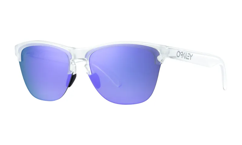 Oakley Frogskins Lite Matte Clear w/ Violet Iridium