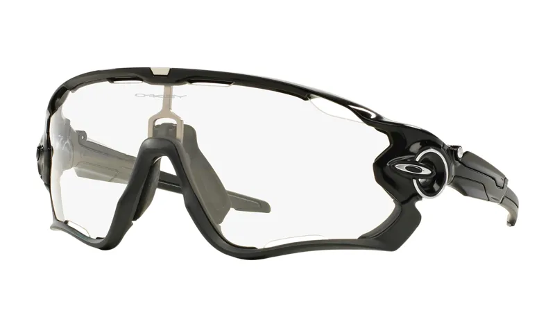 Oakley Jawbreaker Polished Black w/Clr to Black Photo