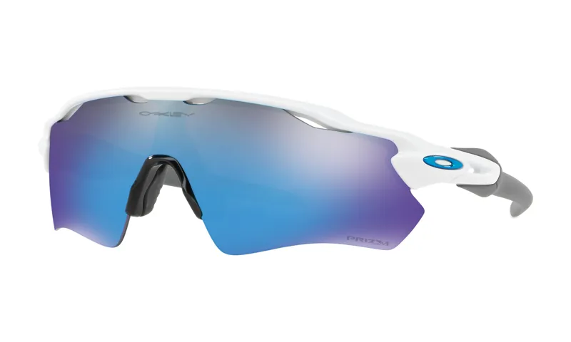 Oakley Radar EV Path Polished White w/ PRIZM Sapphire