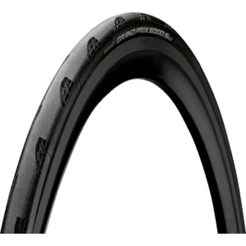 Continental GP5000 S TR Tubeless Road Race Tyre In folding BLACK 