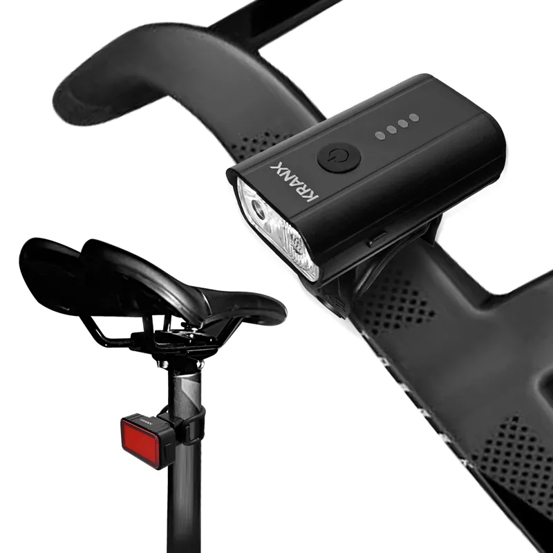 KranX Solaris III 400 / 100 USB Rechargeable Lightset BLACK-2