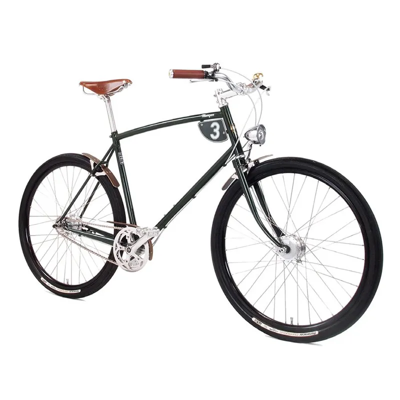 Pashley-Morgan 3 Hybrid Bike British Racing Green