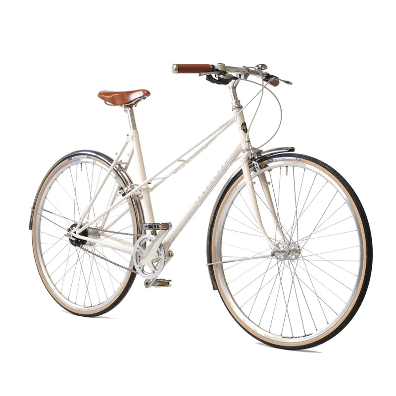 Pashley Aurora Ladies Hybrid City Commuter Bike Old English White