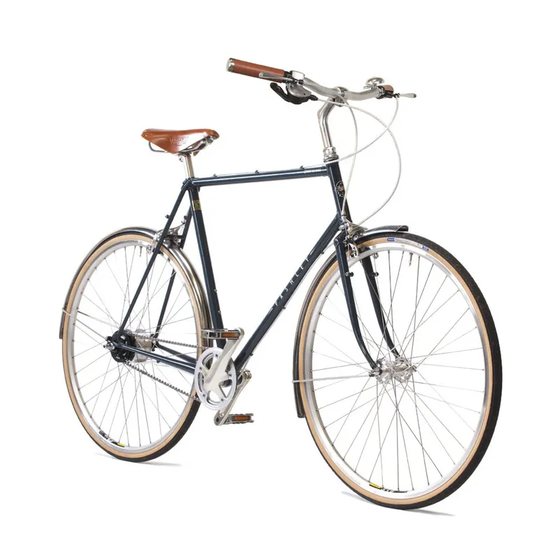 Pashley Countryman Hybrid Commuter Bike Dusk Blue