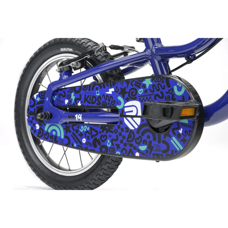Ridgeback MX14 Kid's Bike in Buzz Blue-5
