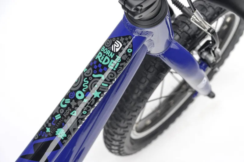 Ridgeback MX14 Kid's Bike in Buzz Blue-8
