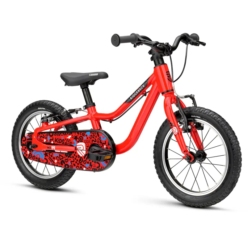 Ridgeback MX14 Kid's Bike in Racer Red-1