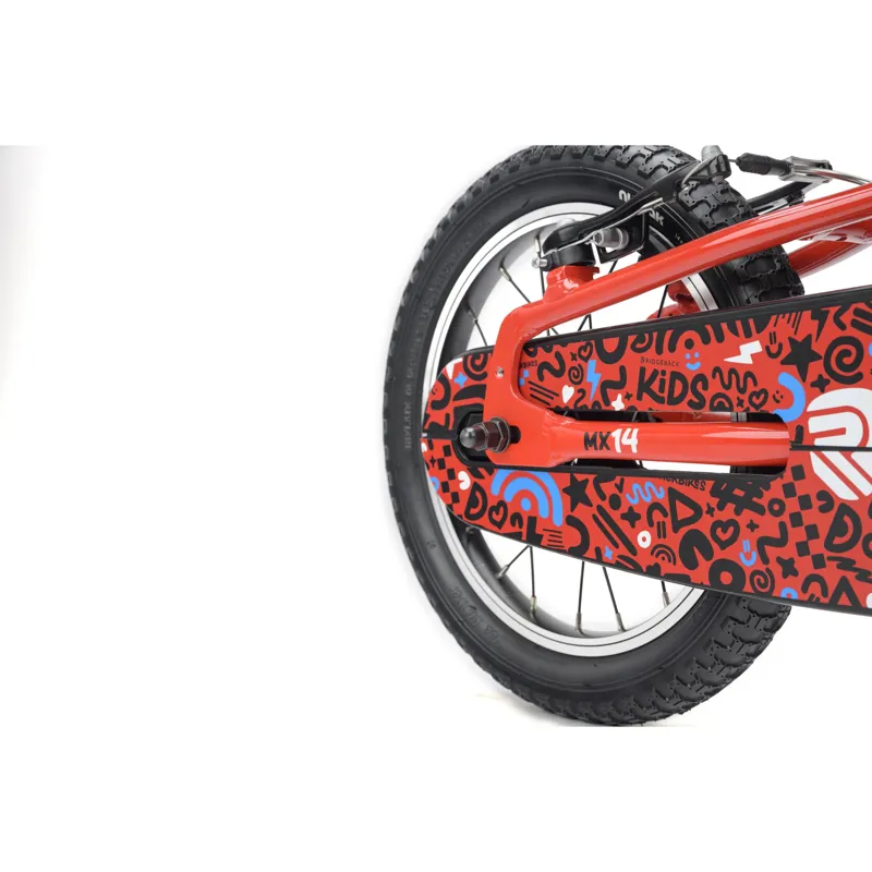 Ridgeback MX14 Kid's Bike in Racer Red-6