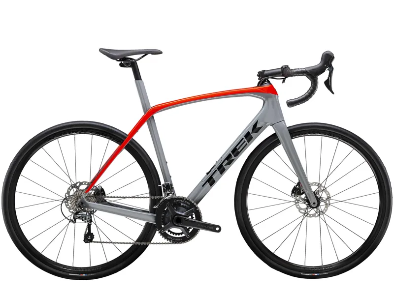 Trek Domane SL 4 2021 Road Bike Slate/Radioactive Red