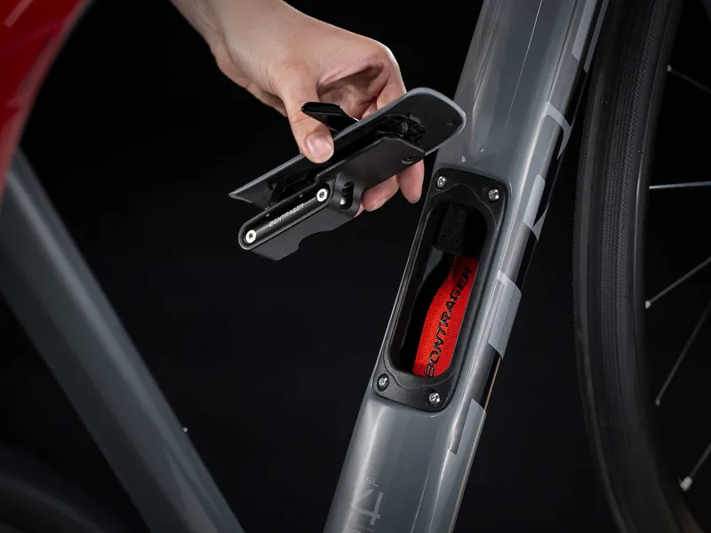 Trek Domane SL 4 2021 Road Bike Slate/Radioactive Red-3