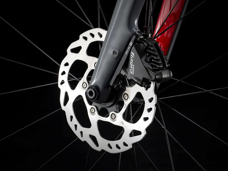 Trek Domane SL 4 2021 Road Bike Slate/Radioactive Red-7