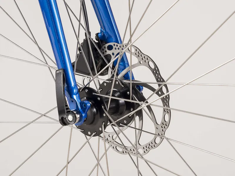 Trek FX 2 Disc 2021 Mens Hybrid Bike Alpine Blue-1