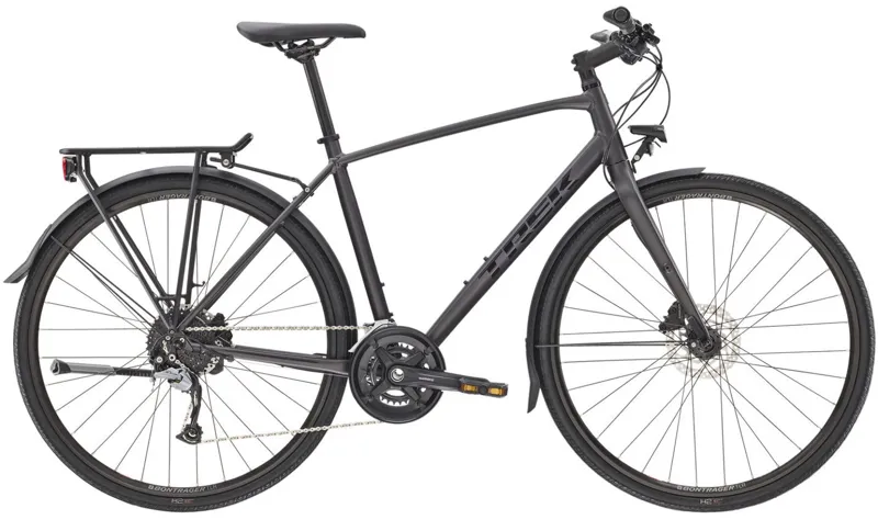 Trek FX 3 Disc Equipped Mens 2021 Hybrid Bike Dnister Black