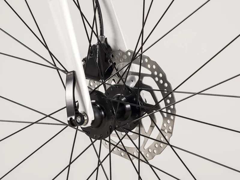 Trek FX 3 Disc Mens Hybrid Bike Crystal White-1