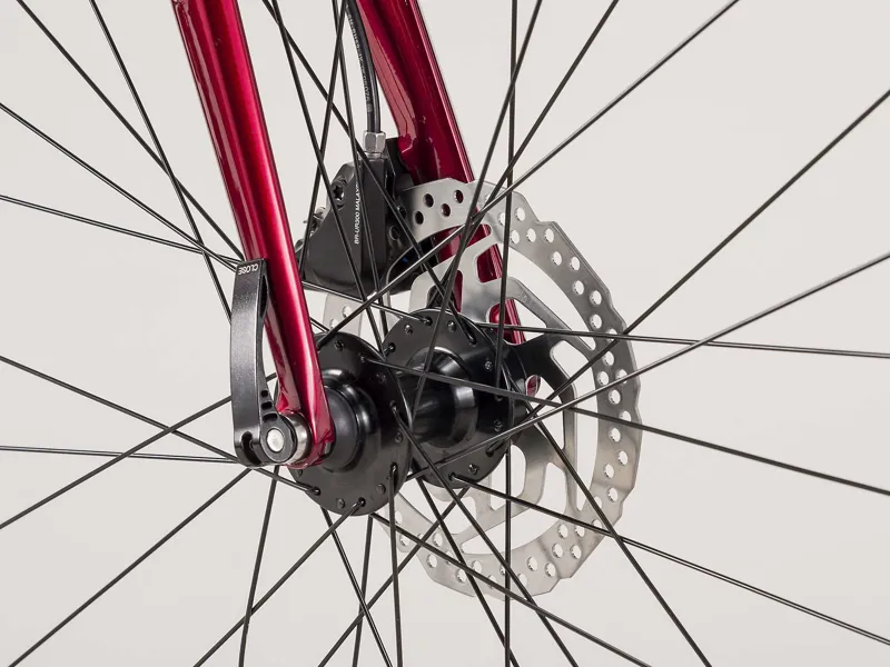 Trek FX 3 Disc Mens Hybrid Bike Rage Red