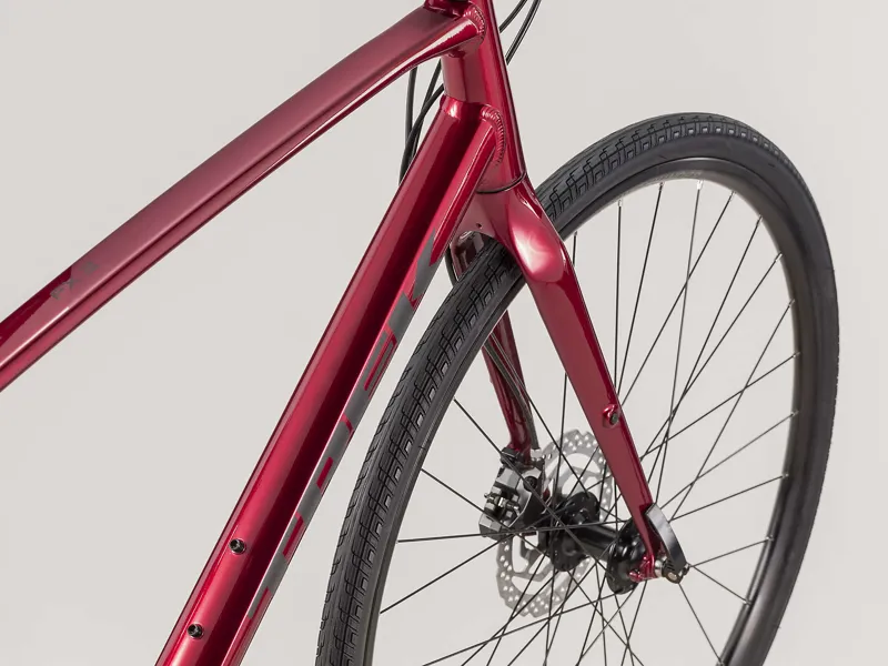 Trek FX 3 Disc Mens Hybrid Bike Rage Red