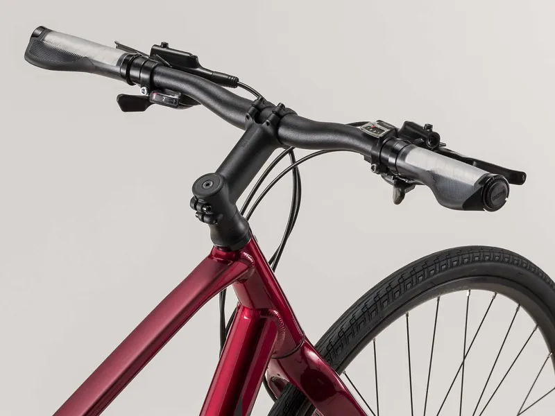 Trek FX 3 Disc Mens Hybrid Bike Rage Red