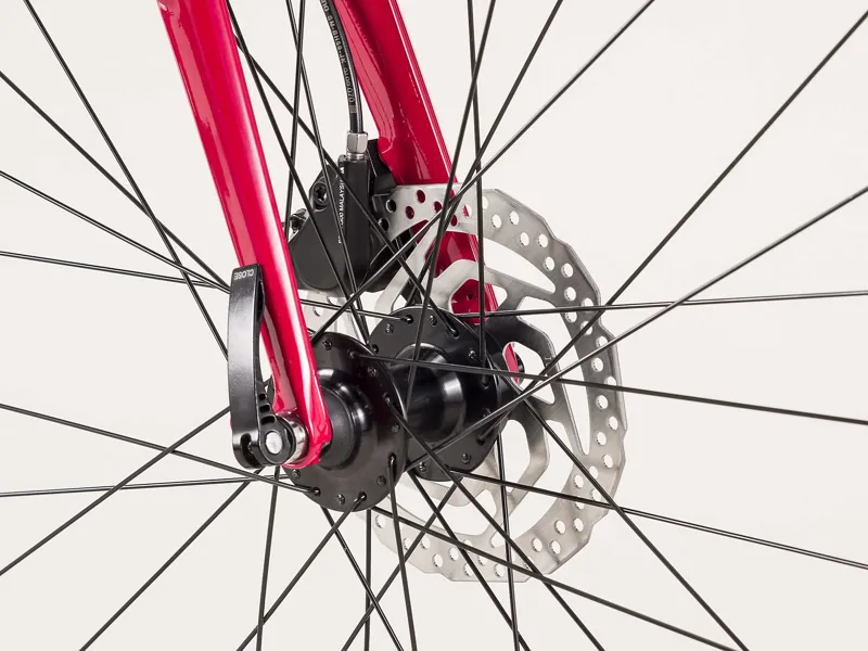 Trek FX 3 Disc Womens Hybrid Bike in Pink-1