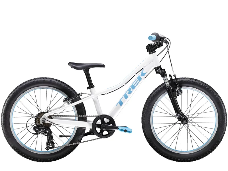 Trek Precaliber 20 7-Speed aged 6-8 Girls Kids Bike Crystal White