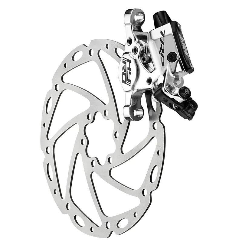 TRP Hy/Rd Caliper Silver Post Mount - Cable Operated Hydraulic Brake-1
