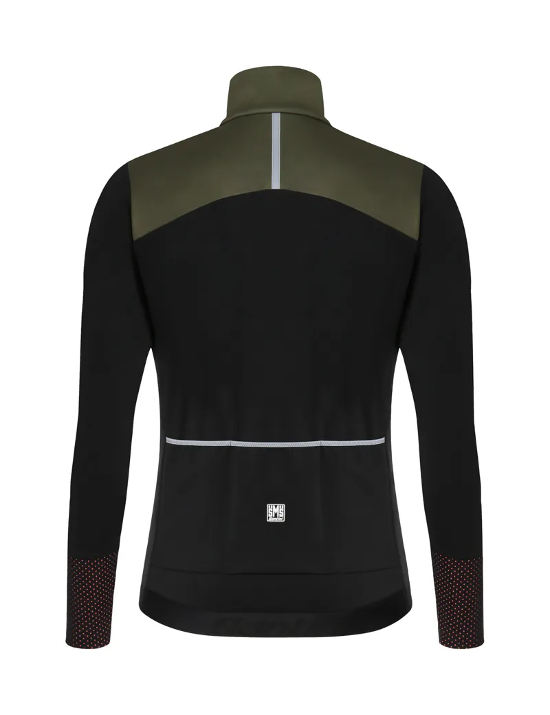 Santini Fashion Vega Mens Jacket in Green-2