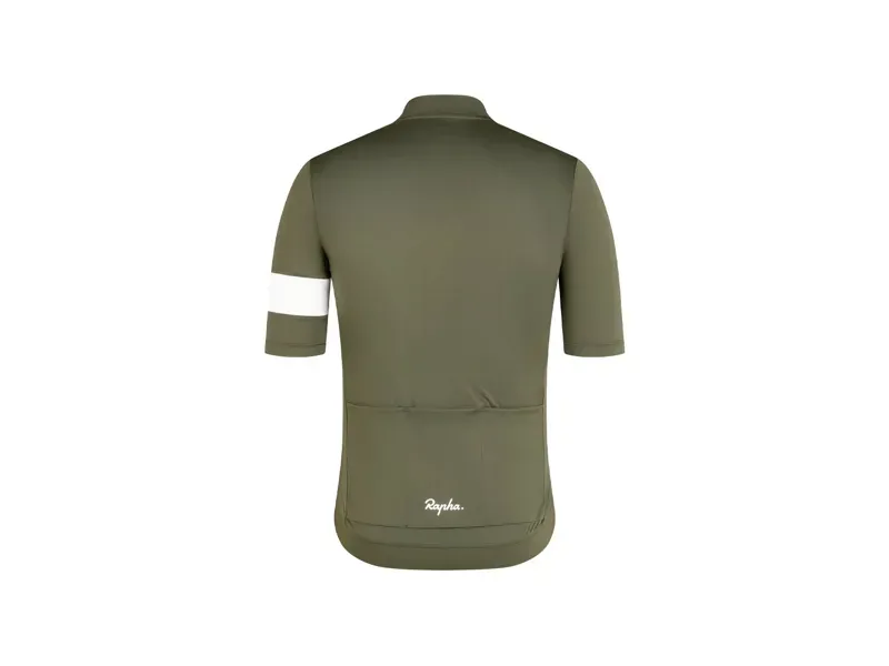 Rapha Core Cycling Jersey Olive Green-1