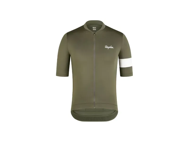 Rapha Core Cycling Jersey Olive Green