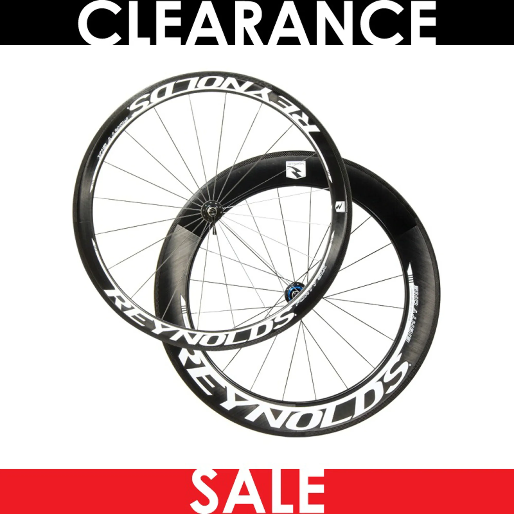 Reynolds 66/81T Clincher Wheels Shimano Pair - Main Image