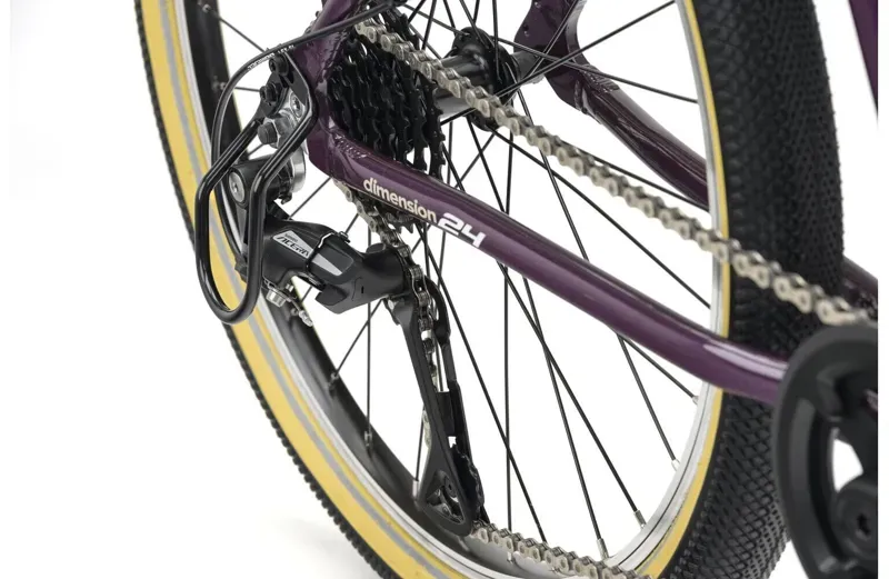 Ridgeback Dimension 24 Kids Bike in Vanquish Violet-5