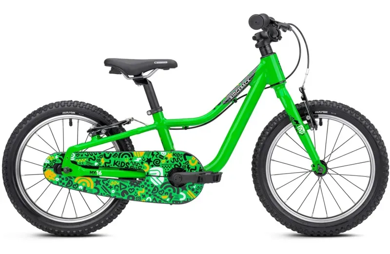 Ridgeback MX16 Kids Bike in Go Go Green