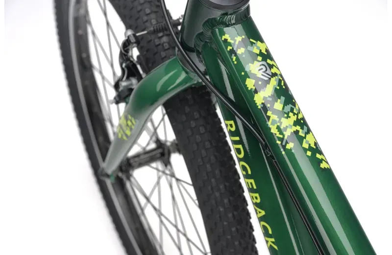 Ridgeback MX24 Bike Kids in Grenadier Green-13